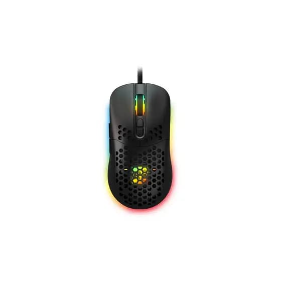 Mouse Gamer RGB 7 Botões 7200 DPI SOFT PRO 1619B R8