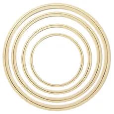 Bastidor Bamboo Sem Tarracha Bordado Artesanato Macramê Crochê