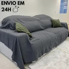 Manta Para Sofá King Size Gigante 4,00 x 1,80 Capa Tipo Protetora Decorativa 4 Metros Luxo