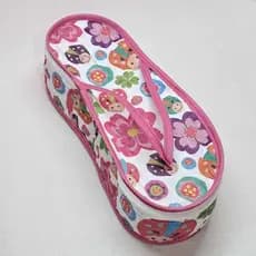 Porta Chinelos de Tecido, Feito Para Organizar sua Mala de Viagem ou Ir na Manicure