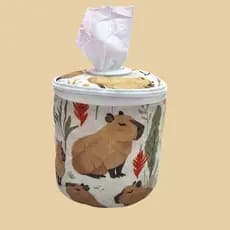 Porta Papel Higiênico Tecido Matelado Ultrassônico