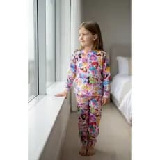 PIJAMA MANGA LONGA INVERNO INFANTIL Tecido suede Premium