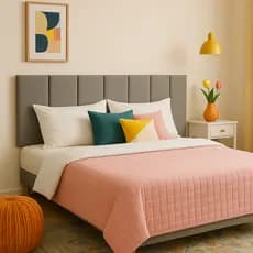 Kit 10 Cabeceiras de Cama Box Casal Estofada 45x20 Modulada - Envio Imediato - Luxo Cama Queen King
