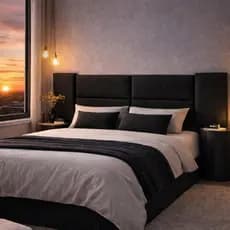 Kit Completo Cabeceira Modular 45x20 p/ cama: solteiro, casal, queen ou king | Envio Full |