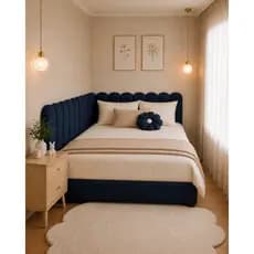 Kit Cabeceira Estofada Até 17 Placas Nuvem 45x20 Premium Cama Solteiro Casal Queen King