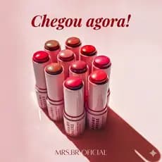 Blush Cremoso em Stick Dreamy Cheeks Ruby Rose | Efeito Natural, Fácil de Esfumar e Alta Pigmentação