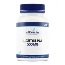 L- Citrulina 500mg - 60, 120, 180 Cápsulas