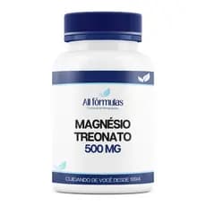 Magnésio Treonato 500mg - 60, 120, 180 Cápsulas