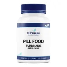 Pill Food Turbinado + Silício + MSM - 60, 120, 180 Cápsulas