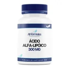 Ácido Alfa Lipóico 300mg - 60, 120, 180 Cápsulas - Legítimo