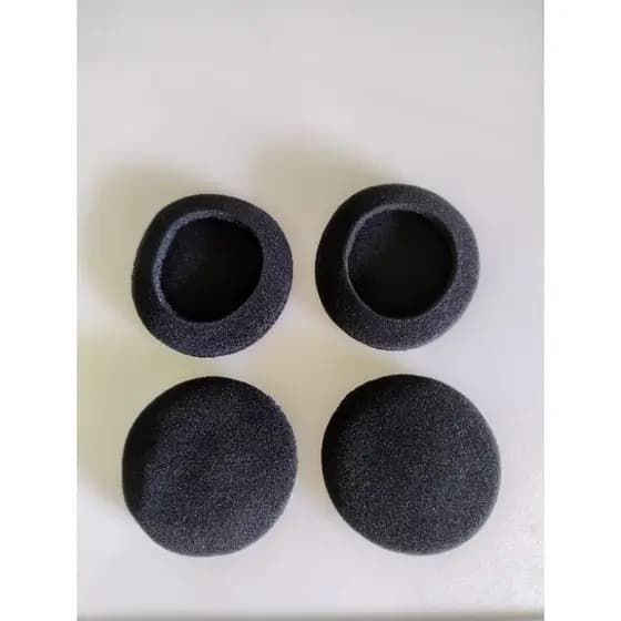 Espuma para fone headphone 6cm 60mm H60 2 pares