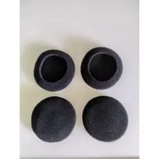 Espuma para fone headphone 6cm 60mm H60 2 pares