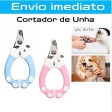 Cortador de Unha Pet para Cachorro Gato Patinha Higiene Banho e Tosa Pet Shop