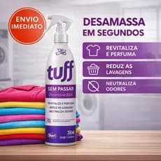 Tuff Sem Passar Desamassa Fácil Perfuma e Neutraliza Odores