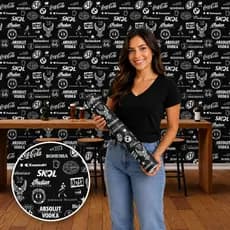 Papel de Parede Lavável Vinil Autocolante Área Gourmet para Cozinha