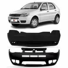 Kit Parachoque Dianteiro Traseiro Palio G3 2004 2005 2006 2007 2008 2009 A 2013 PARA CHOQUE PARA-CHOQUE PARACHOQUE CAPA