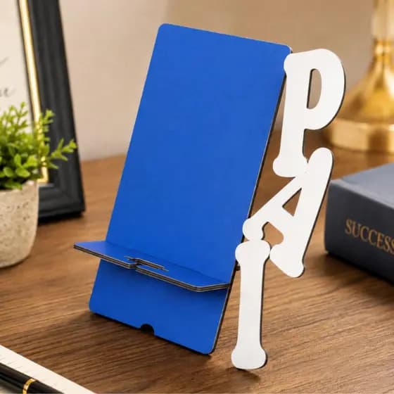 Kit 10 Suportes de Celular MDF Presente para Pais