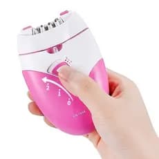 Depilador Elétrico Feminino De Perna Buço Axilas Braços Aparador Pelos USB Recarregável