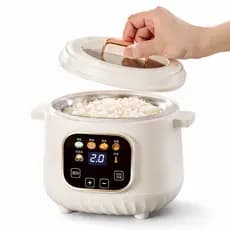 Mini Panela Elétrica Antiaderente 450W 2 Litros Multifuncional 110V/220V