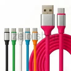Cabo Turbo Tipo C Para USB-C 1.2m Ultra Resistente Carregador Rápido