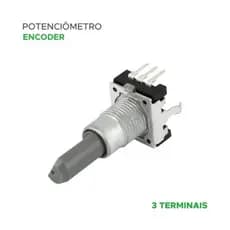 Potenciômetro Encoder Rotativo Sem Fim - EBF61915401 Original 3 Pinos - Novo Original