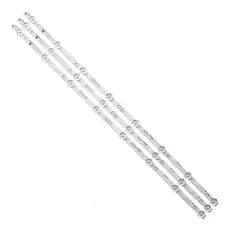 Barra de LED AOC 32" LE32H1465/25 LE32M1475 - Kit com 3 Barras Novas, Nota Fiscal e com Envio Imediato