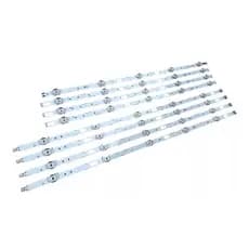 Kit com 8 Barra LED TV Original UN55AU7700 / UN55TU8000 Novas - LM41-00871A / LM41-00872A