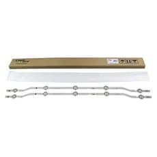 Kit Led Compatível UN32T4300AG UN32J4000AG UN32J4290AG UN32J4300AG - 2 Barras 5 Led Conector no Meio