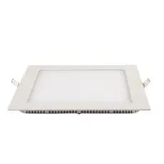 Spot Painel Led Slim Bivolt Embutir Branca 12W Quadrado