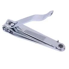 CORTADOR DE UNHA GRANDE com lixa Aço inox manicure pedicure