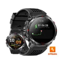 Lançamento Smartwatch GPS Sport Bluetooth Chamadas Caminhada Esporte Ciclismo Strava AIWR Cynex