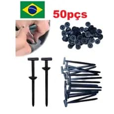 Fivela De Braçadeira Enforca Gato Nylon Para Choque 10/100 Unidades Para Barro Travamento Automático