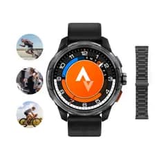 Smartwatch Haylou 5ATM Watch Amoled Gps Strava Pace Beach Feminino Masculino A Prova D'água Chamadas
