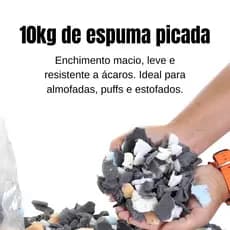 10 kg Flocos Espuma usado para enchimento de almofadas colchonetes, travesseiros, PROMOÇÃO LIMITADA