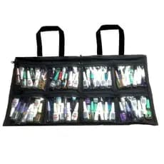 Bolsa esmaltes Pasta Porta Esmaltes para Manicure com divisória fechamento zíper Até 120 Frascos envio imediato