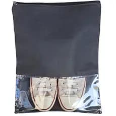 kit 5 Unidades Sacos Com Visor Guardar Sapatos Viagem Casa ziper