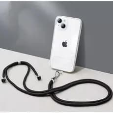 Alça de Nylon para Telefone Celular, Remendo de Crossbody Universal, Cordão Macio para Pendurar