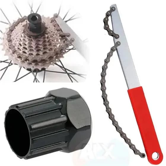 Chave Cassete Extratora  + Chave Extrator Saca Catraca Roda Livre K7