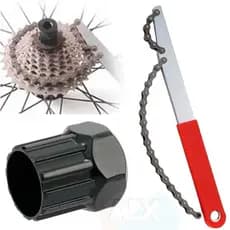 Chave Cassete Extratora  + Chave Extrator Saca Catraca Roda Livre K7