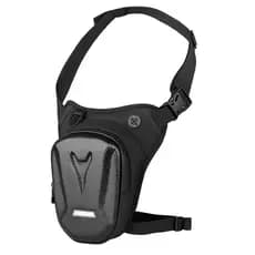 Bolsa Lateral de Perna Esportiva em Fibra de Carbono – Design Premium para Motociclistas