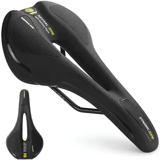 Banco Selim Elleven Revival Zone Sport Memory Foam Vazado Gel Anatomico Mtb/Speed