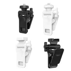 1/4 Parafuso Montagem Mini Luz De Preenchimento Clipe Plástico Telefone Móvel Computador Fixa LED Selfie Braçadeira Port