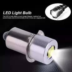 P13.5S E10 BA9S Base 5W LED Lâmpadas De Atualização Lanterna Maglite Branca 6500K 3W DC Substituição Tochas Lâmpada De T