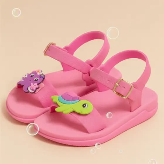 Sandália Feminina Infantil Sandália Infantil de Criança Macio Sandália Ortopedica