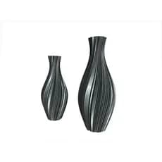 Kit 2 Vasos Decorativos Slim Decoração Sala