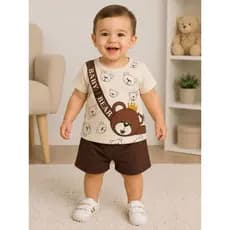 conjunto infantil menino bebe tamanho único