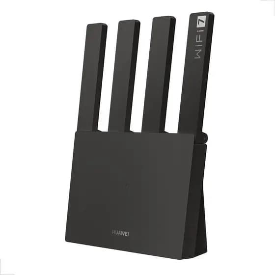 Roteador HUAWEI WiFi BE3 Wifi 7 3.6 Gpbs Dual-Band Wi-Fi 7 Visualização de Diagnóstico WiFi Controle Parental Preto
