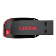 Pendrive SanDisk Cruzer Blade 16GB 2.0 preto e vermelho
