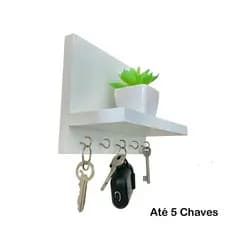 Porta Chaves Chaveiro de Parede Suporte Organizador Chaves também para quadros