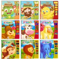 Livros Sonoros Infantil | Conhecendo os Sons dos Animais + Amiguinhos Sonoros | Aprendizado e Diversão Interativo